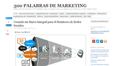 Desktop Screenshot of 300palabrasdemarketing.com
